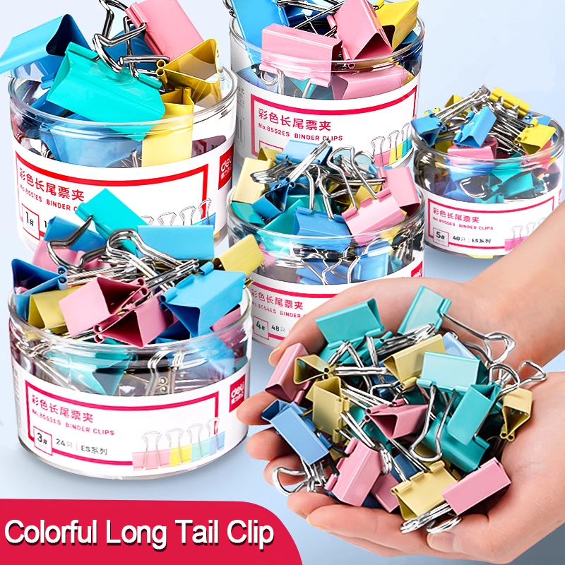 40PCS/Set Long Colorful Metal  - Office Stationery And Supply 评论和价格