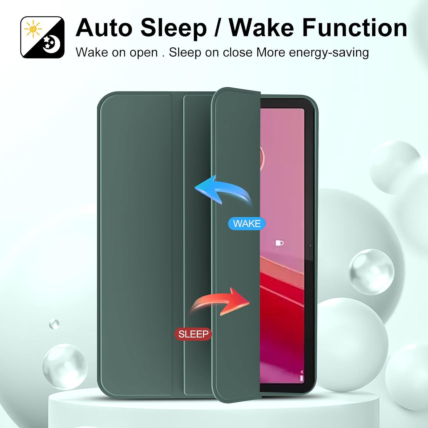 Tri-fold Flip Case For Lenovo  - Sticky Note Cube 评论和价格