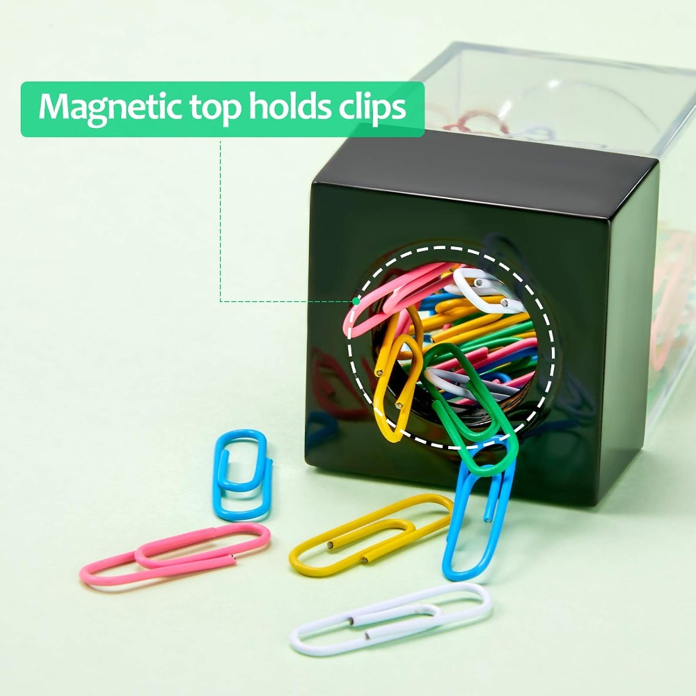 Magnetic Paper Clip Dispenser  - Paperclip Magnetic Set 评论和价格