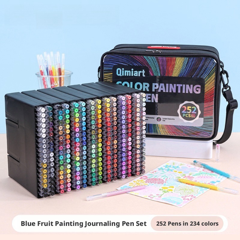 252Pcs 234 Colors Fine Tip Gel - Whiteboard Marker Set 评论和价格