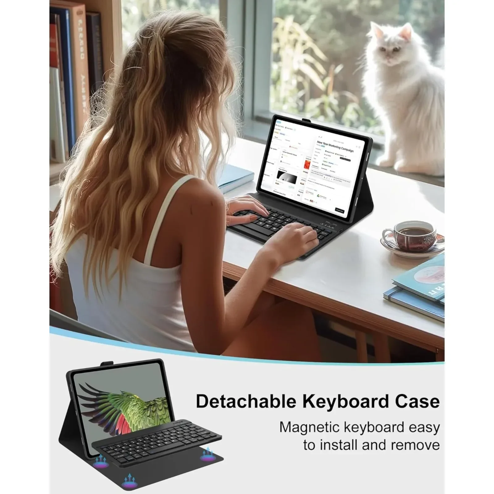 Keyboard Case for Samsung Gala - Sticky Note Cube 评论和价格