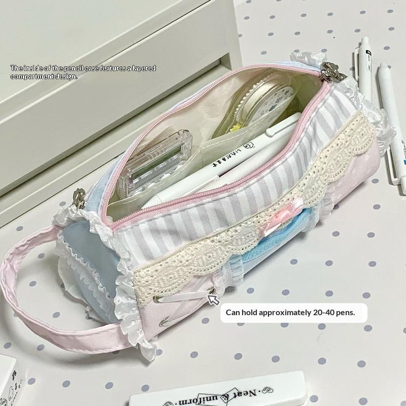 Cute Lace Pencil Case Large Ca - Ideal Stationery & Office Supply 评论和价格