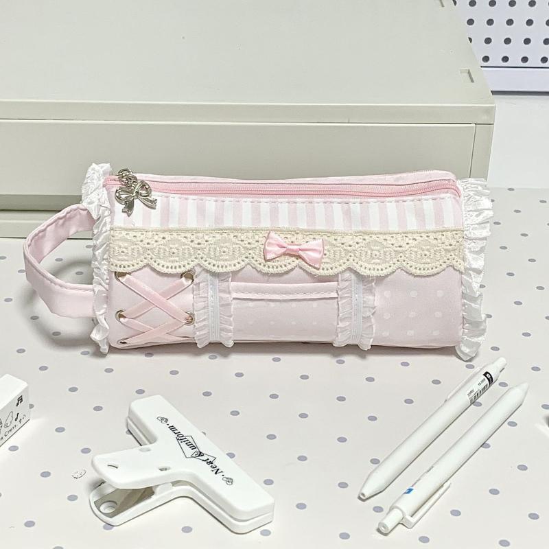 Cute Lace Pencil Case Large Ca - Ideal Stationery & Office Supply 评论和价格