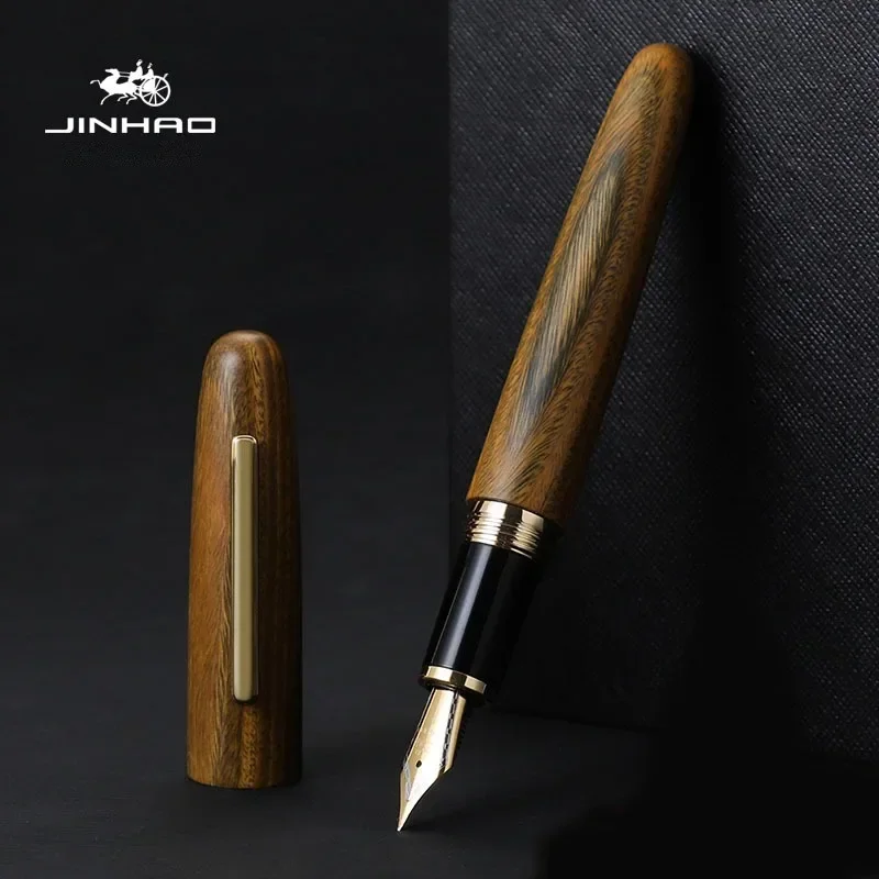 Jinhao 9056 Natural Wood Handm - Office Stationery Supply Business 评论和价格