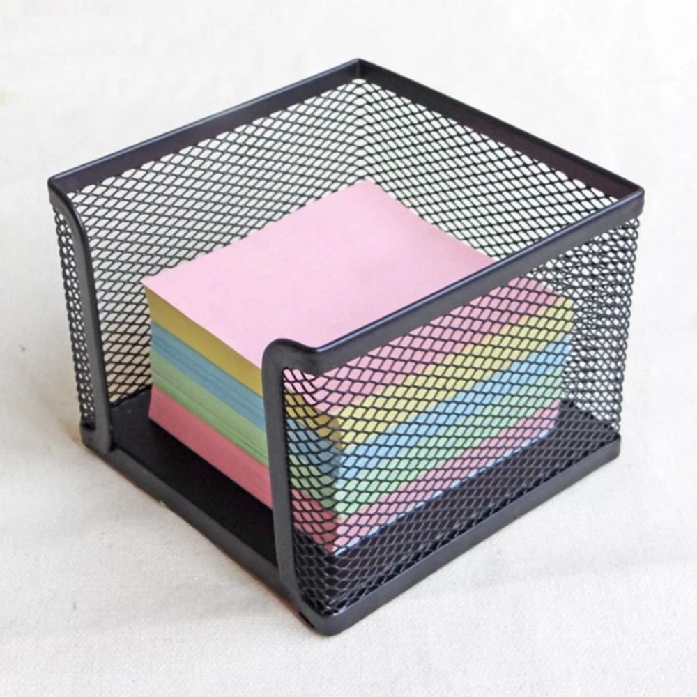 Black Mesh Paper Cube Mini Mem - Sticky Note Cube 评论和价格