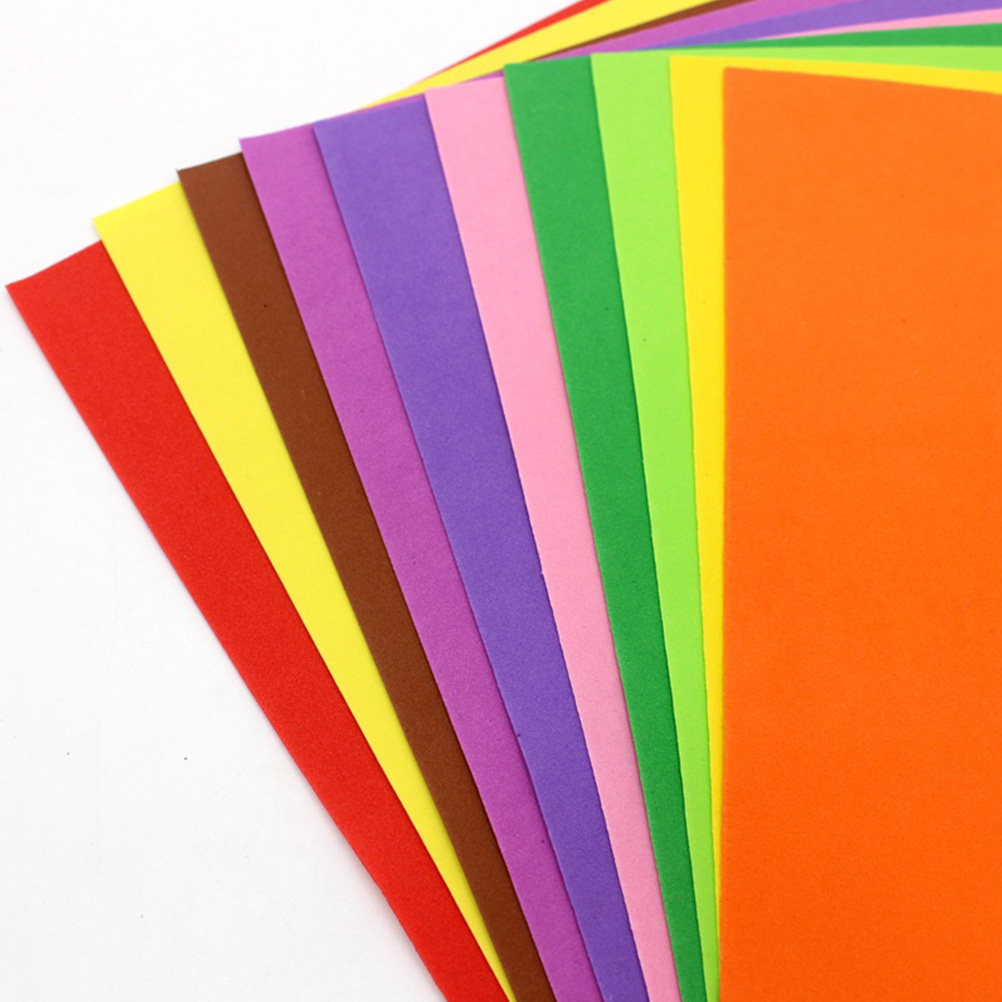 50Pcs Vibrant Flexible Sponge  - Ideal Stationery & Office Supply 评论和价格
