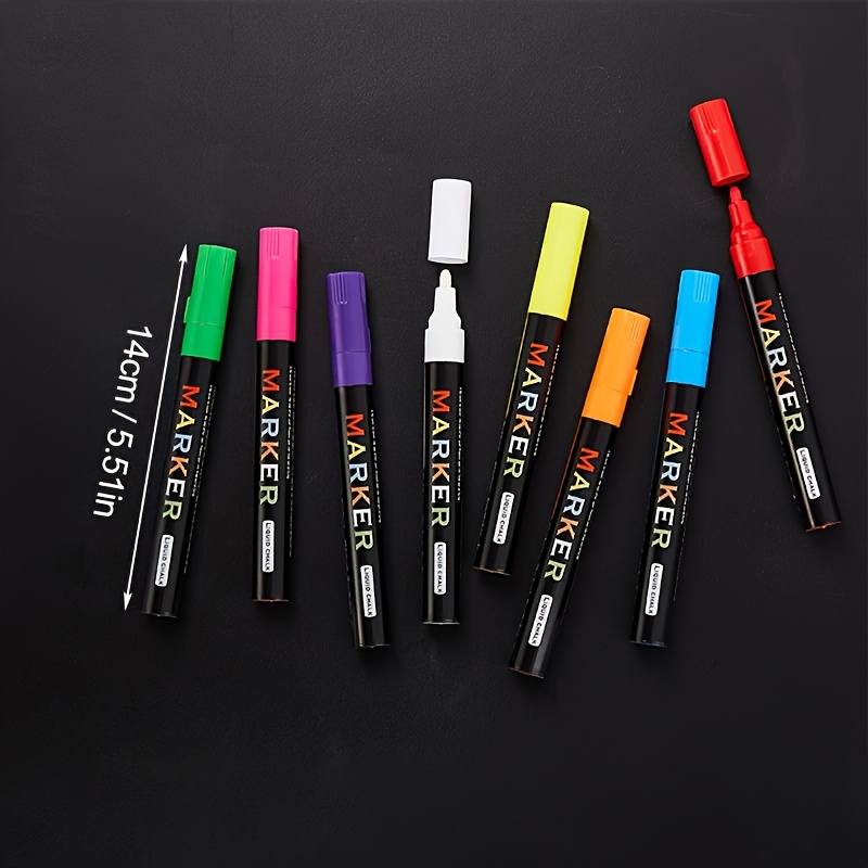 8 Erasable Blackboard Markers, - Whiteboard Marker Set 评论和价格