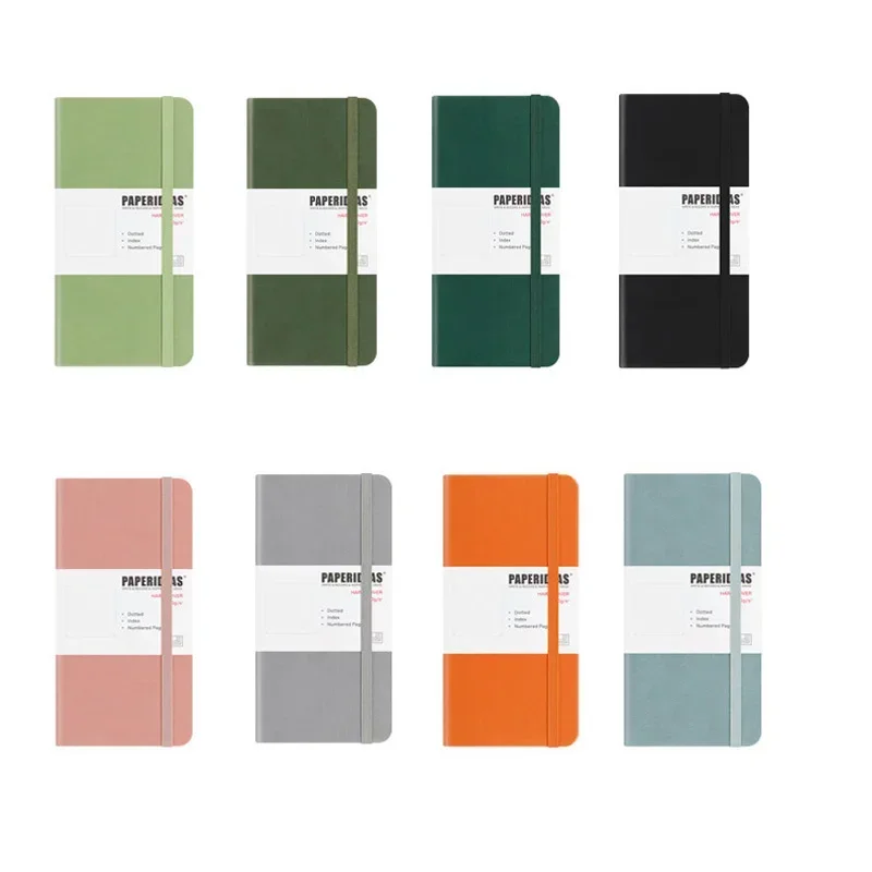 Travel Notebook Numbered Hard  - Notebook Dotted A5 评论和价格
