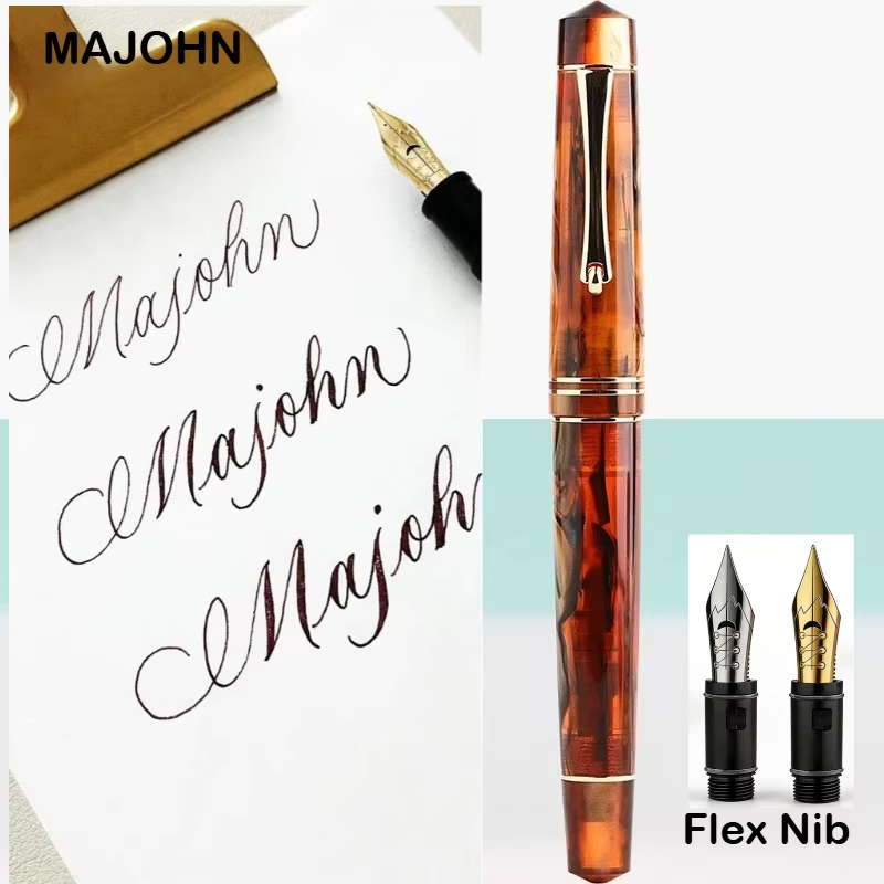 Majohn M800 Resin Fountain Pen - Office Stationery Supply Business 评论和价格