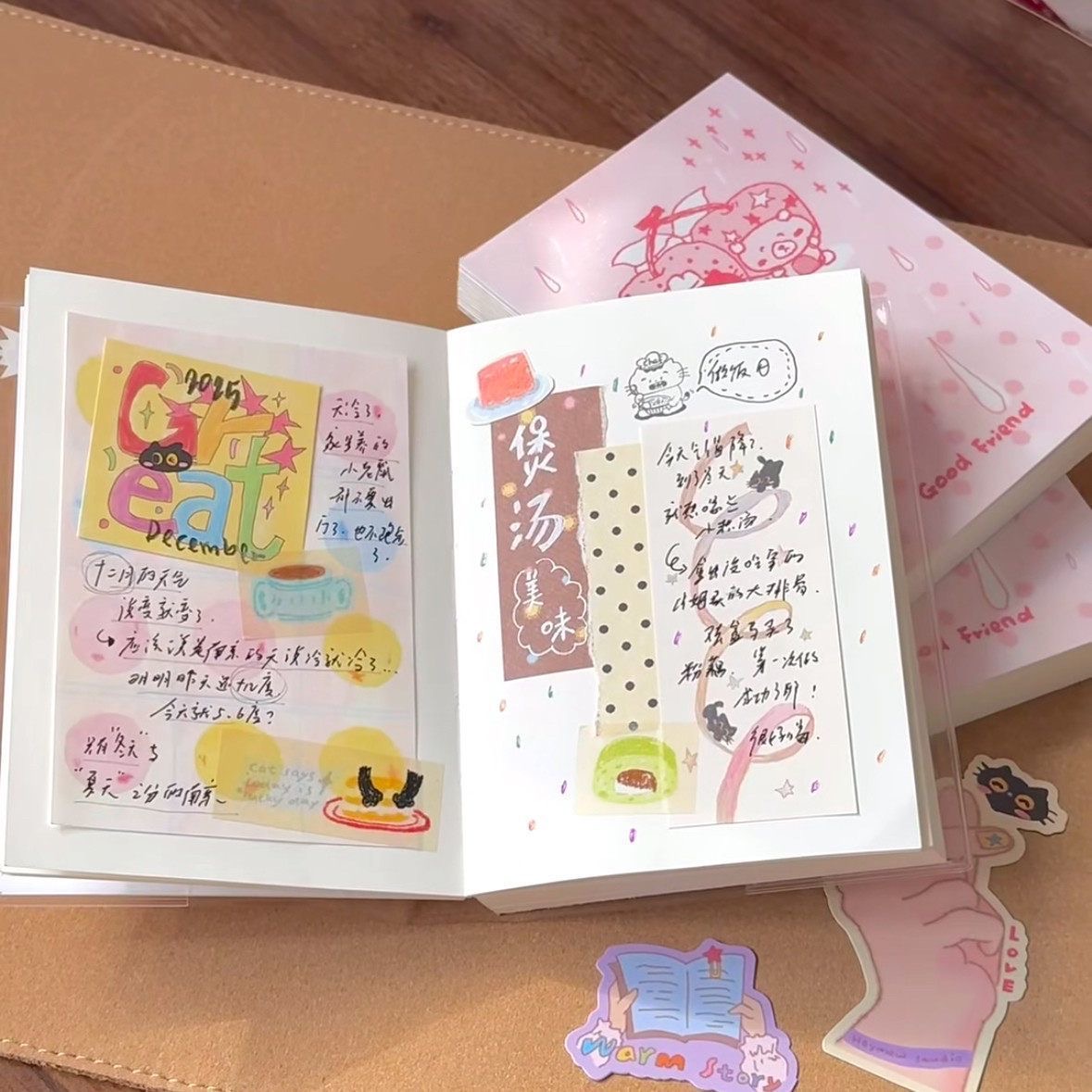 Korean-style Notebook Frosted  - Notebook Dotted A5 评论和价格
