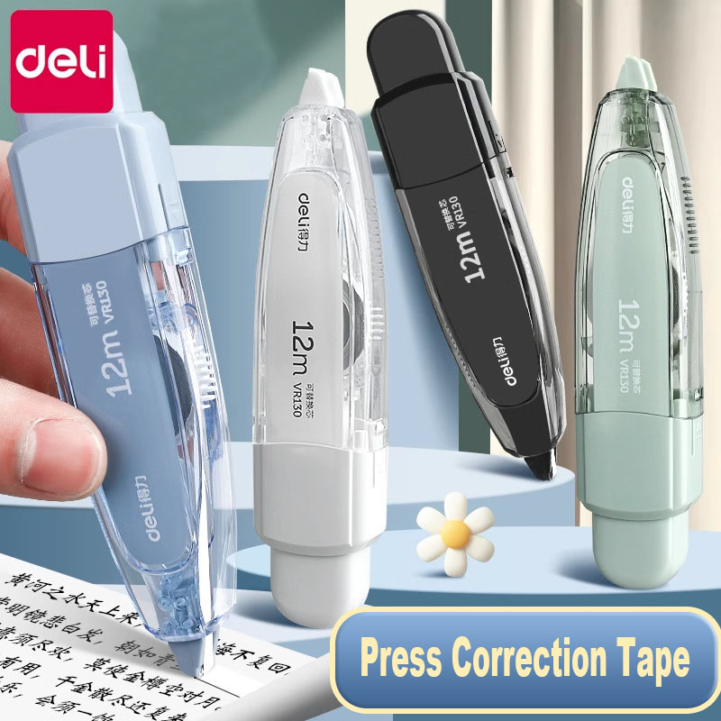 Press Correction Tape Set 5mm* - Correction Tape Roller 评论和价格