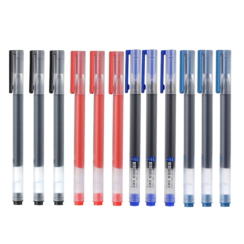 12/6Pc/Lot Gel Pen 0.5MM Ink S - Office Stationery Supply Business 评论和价格