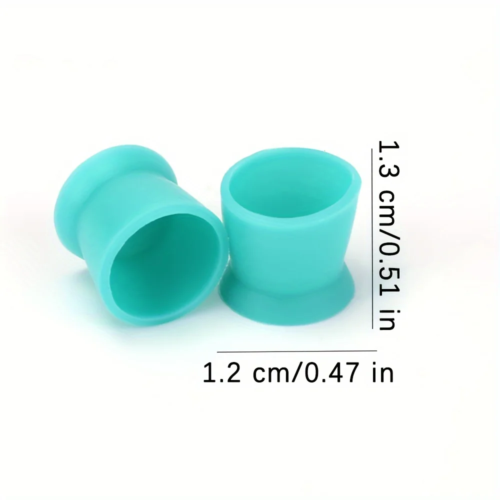50/100/300pcs Silicone Tattoo  - Calligraphy Ink Bottle 评论和价格