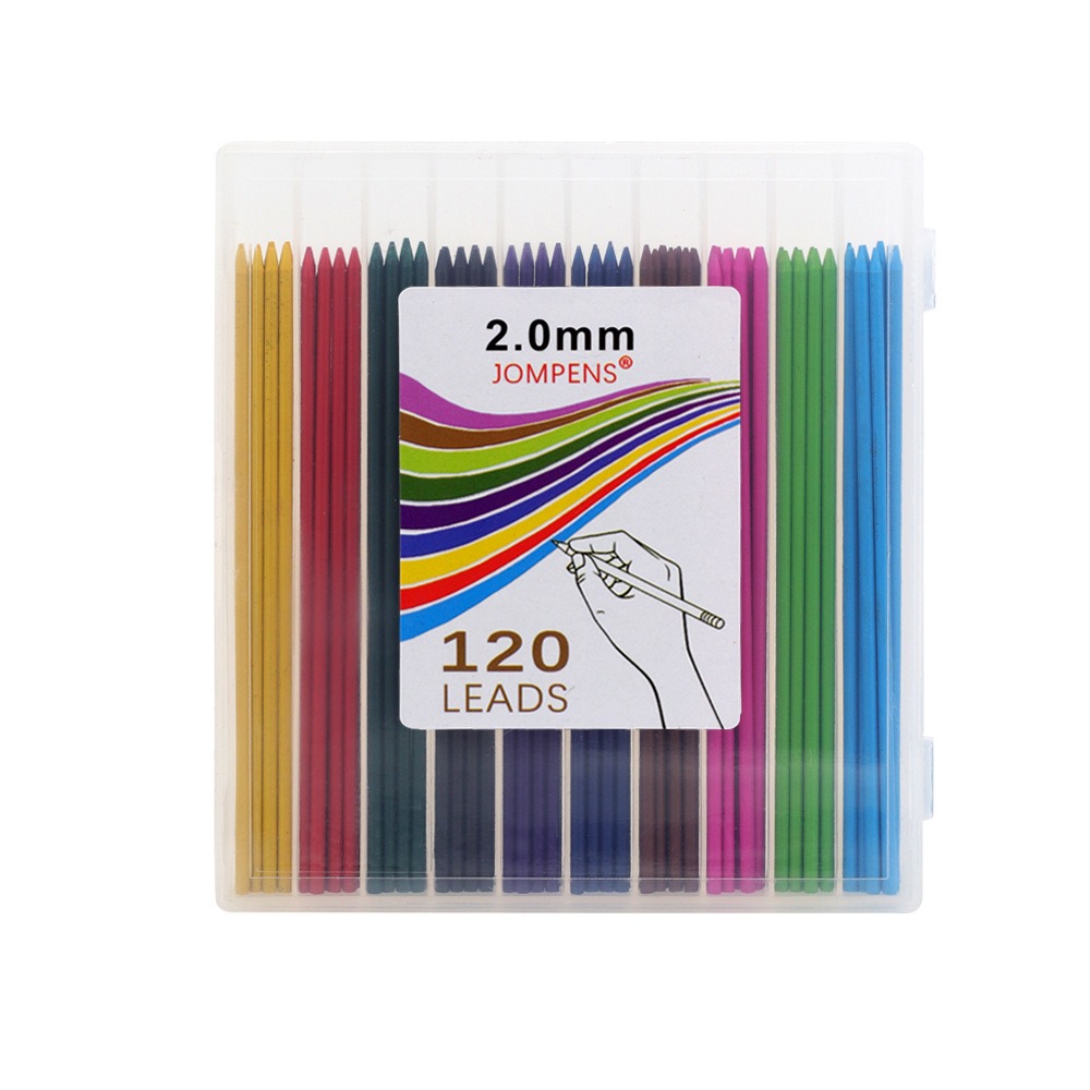120pcs 2.0mm Lead Pencil Refil - Mechanical Pencil Lead 评论和价格