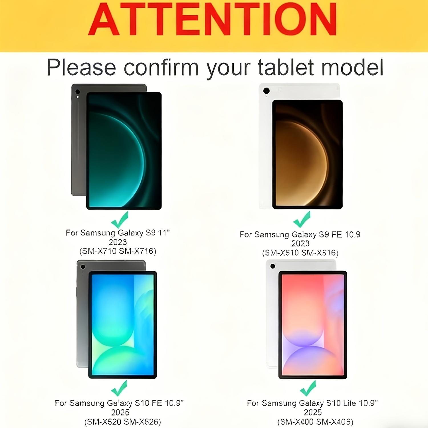 Case for Samsung Galaxy Tab S9 - Sticky Note Cube 评论和价格