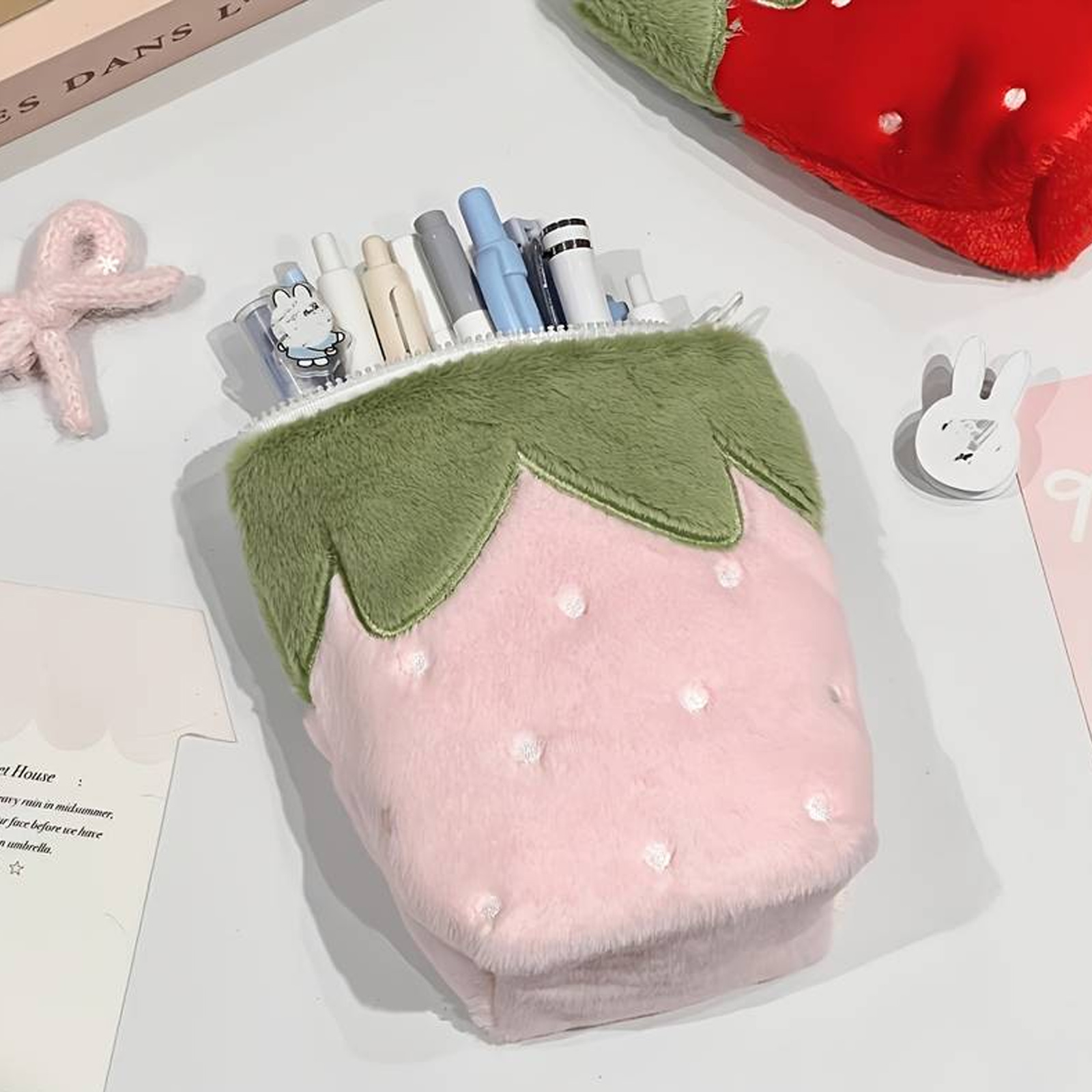 Japanese-Style Vintage Strawbe - Stationery And Office Supply Stores 评论和价格