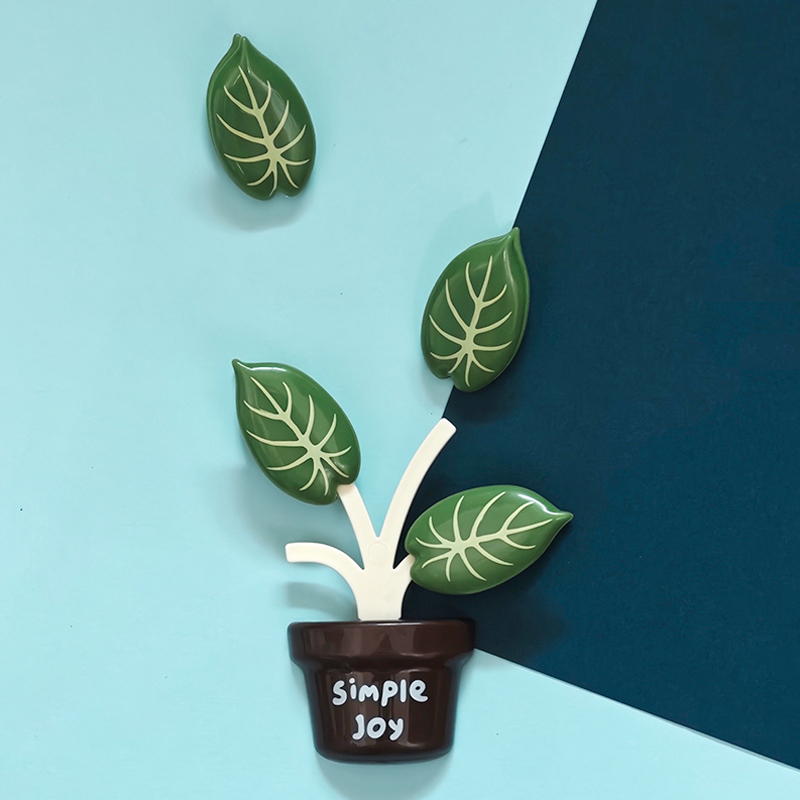 Cute Potted Plant Desk Clip 2  - Paperclip Magnetic Set 评论和价格