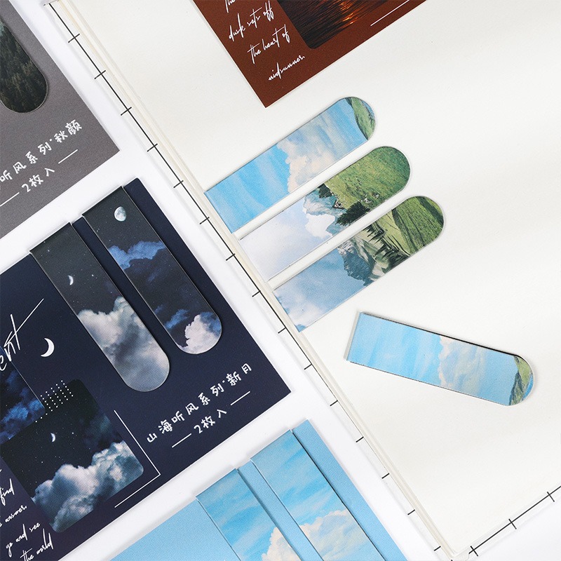 6pcs Magnetic Bookmarks Set Fa - Paperclip Magnetic Set 评论和价格