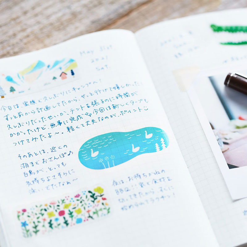 Japan KITTA Small Cute Washi P - Washi Tape Set 评论和价格