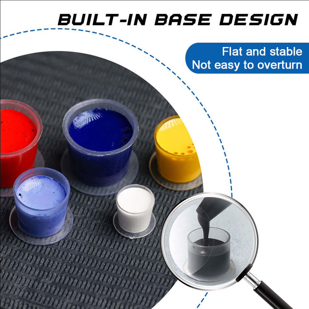 300/100pcs Tattoo Ink Cups Cap - Calligraphy Ink Bottle 评论和价格