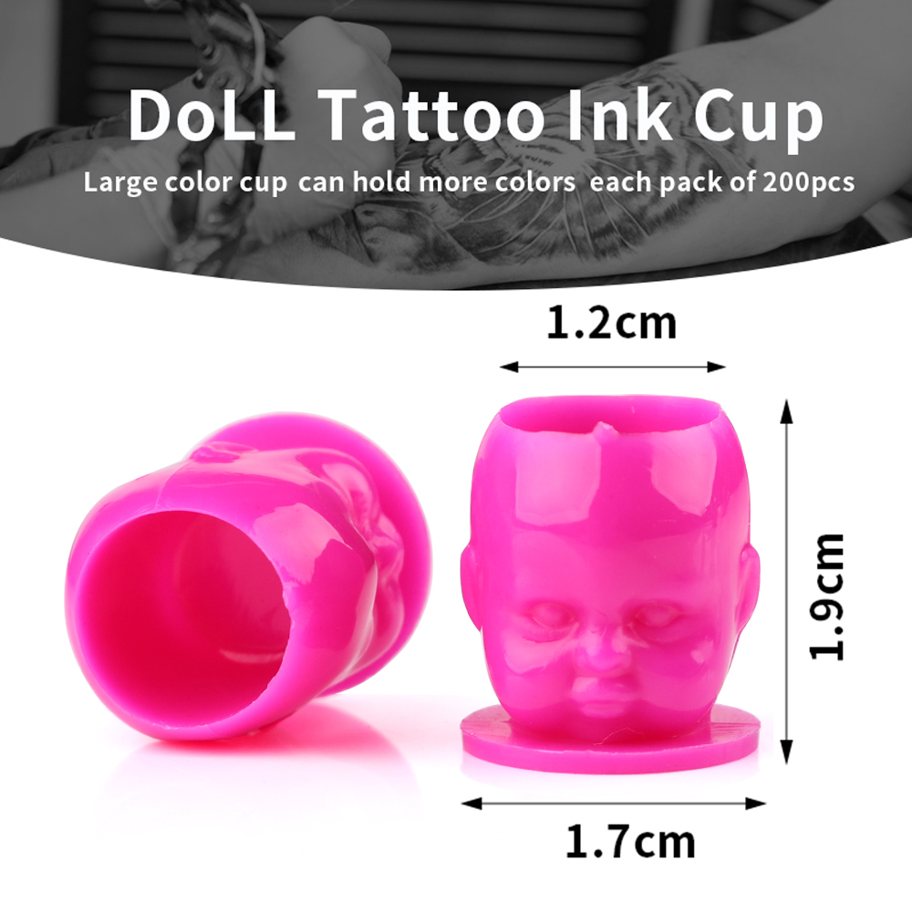 50pcs Plastic Disposable Tatto - Calligraphy Ink Bottle 评论和价格