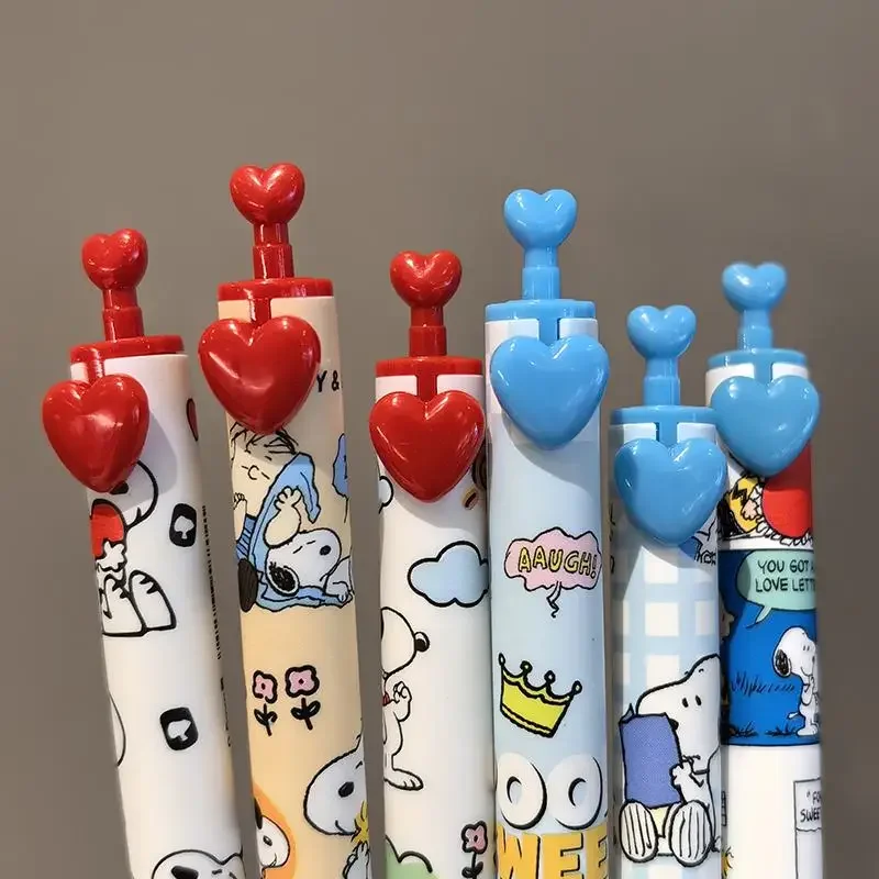 6 Pcs Snoopy Gel Pen Set 0.5mm - Fountain Pen Ink 评论和价格