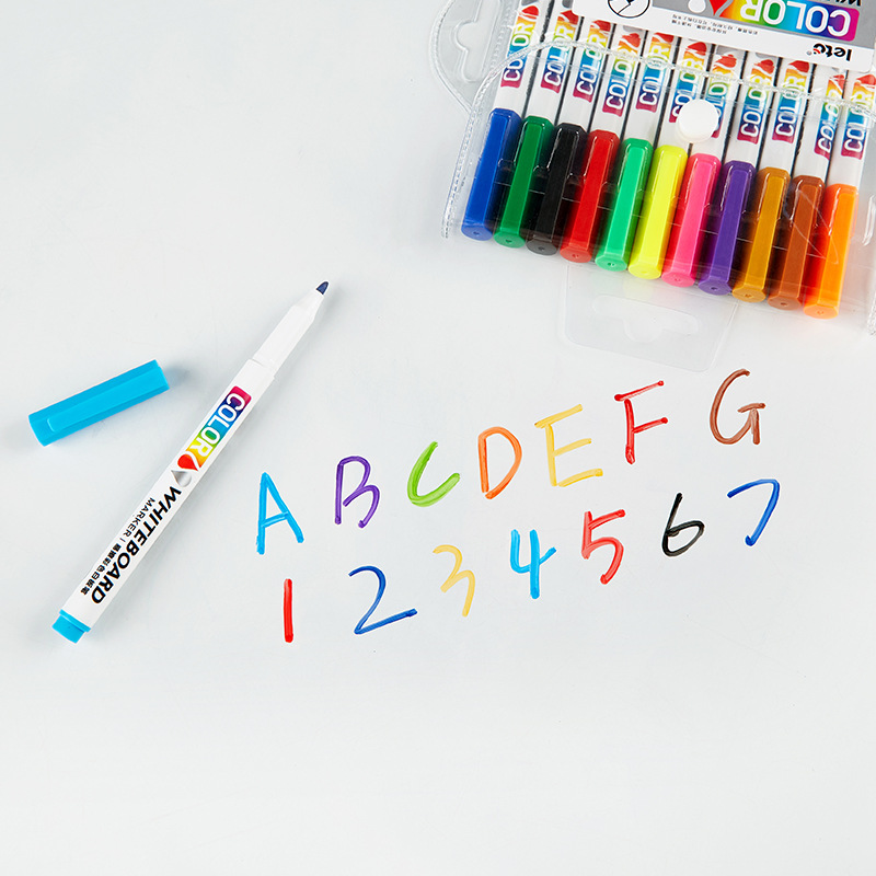12/24Colors Dry Erase Markers  - Whiteboard Marker Set 评论和价格