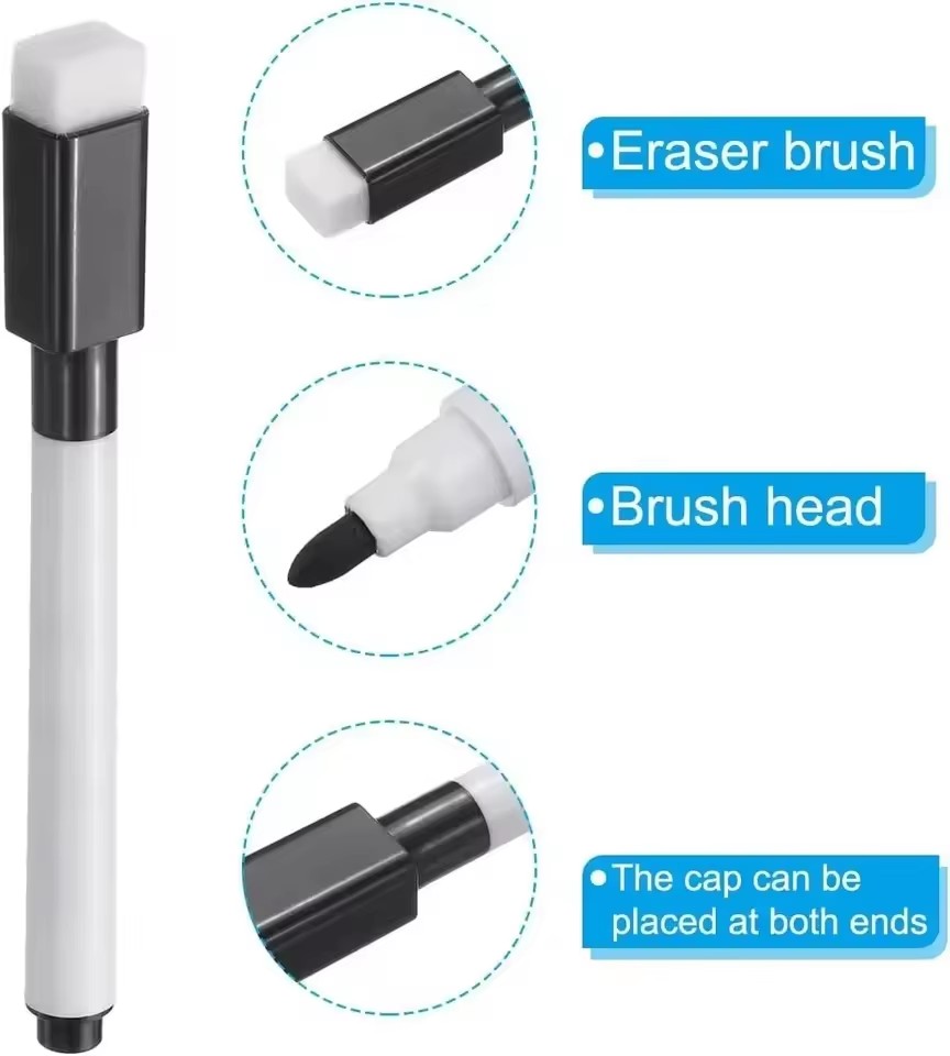 Magnetic Black Dry Erase Marke - Whiteboard Marker Set 评论和价格